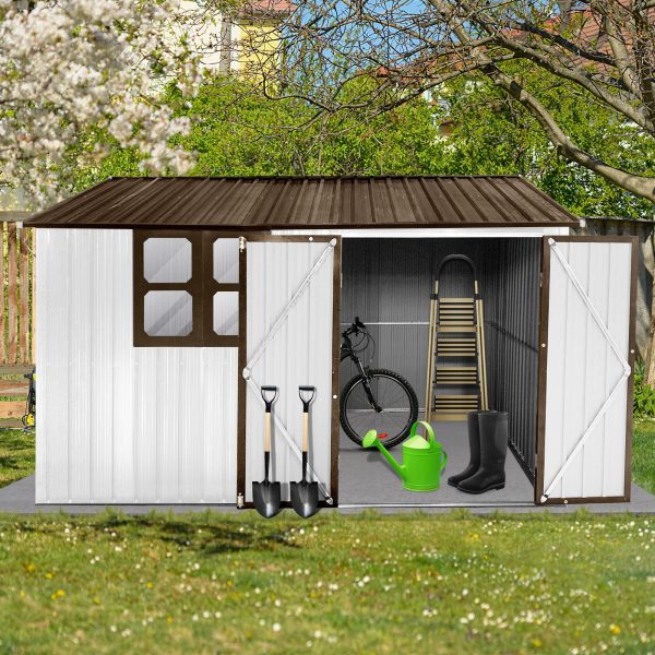 10  x 8  Garden Sheds Outdoor Storage Sheds With Window Discount