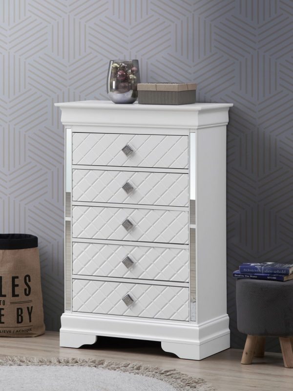 Verona - Stylish Chest - Silver Champagne Sale