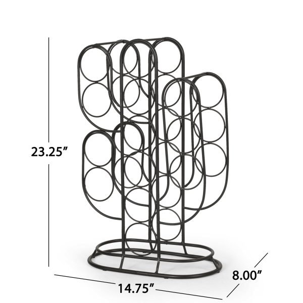 Wine Rack - Black Online