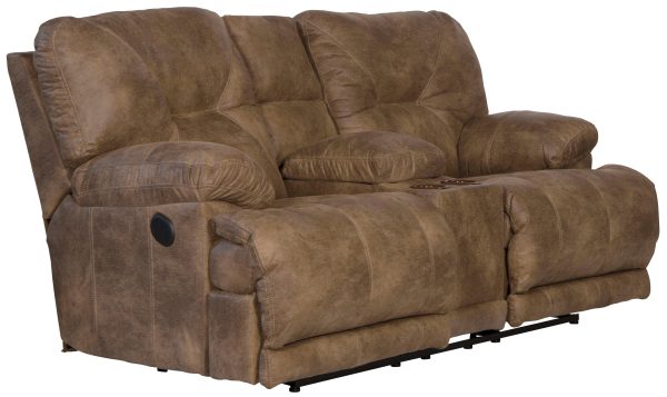 Voyager - Lay Flat Console Reclining Loveseat Discount