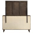 Glenwood - 6-Drawer Dresser And Mirror - Warm Brown For Discount