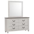 Stillwood - 6-Drawer Dresser With Mirror - Vintage Linen Online now