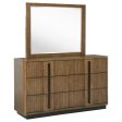 Terrace - 6-Drawer Dresser And Mirror - Ash Brown Cheap