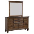 Franco - 5-Drawer Dresser With Mirror Cheap