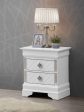 Verona - Accent Nightstand - Silver Champagne Online Hot Sale