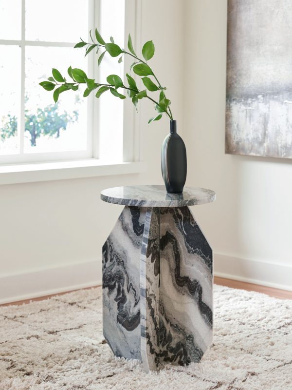 Wrenlane - Black   White   Taupe - Accent Table Online Hot Sale