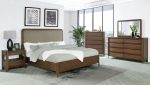 Maderia - 8-Drawer Dresser And Mirror - Walnut For Discount