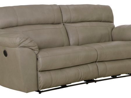 Costa - Power Lay Flat Reclining Sofa Online now