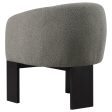 Valdez - Boucle Upholstered Barrel Back Accent Chair Hot on Sale