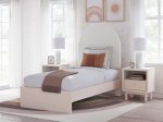 Wistenpine - Upholstered Panel Bed Cheap