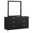 Kendall - 6-Drawer Dresser With Mirror Discount