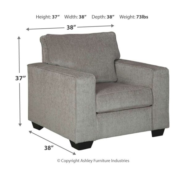 Altari - Chair With Ottoman Online now