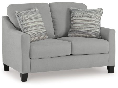 Adlai - Shadow - Loveseat Online