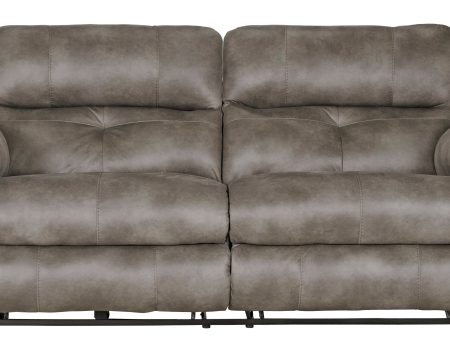 Ferrington - Power Lay Flat Reclining Sofa with Power Adjustable Headrest Discount