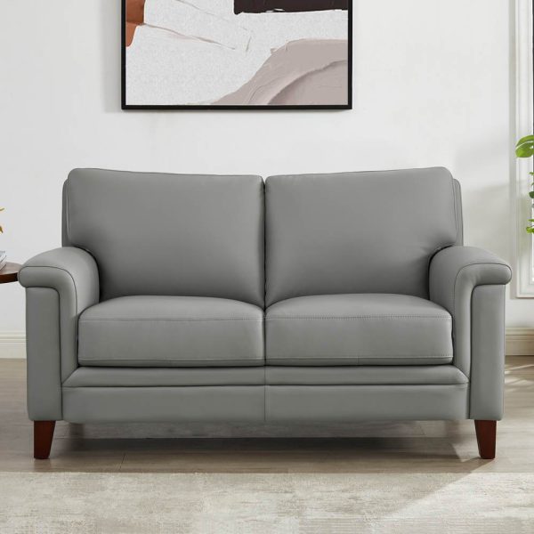 Westcott - Leather Loveseat on Sale