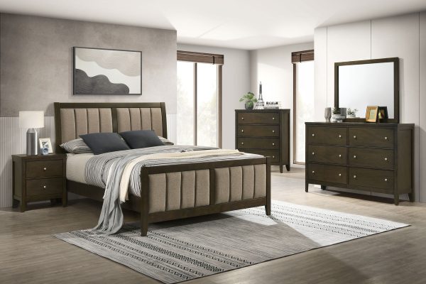 Wilkes - 6-Drawer Dresser And Mirror - Dark Cocoa Online Sale