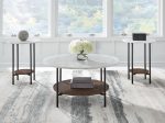 Wrenwich - Brown   Black   White - Occasional Table Set (Set of 3) Online