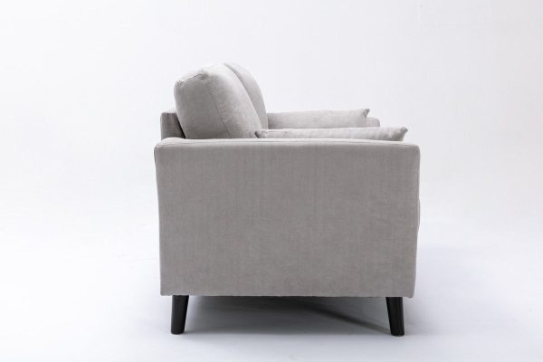 Damian - Woven Fabric Sofa Set Online now