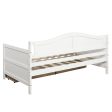 Wooden Daybed With 2 Drawers, Sofa Bed For Bedroom Living Room, No Box Spring Needed For Sale