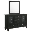 Sandy Beach - 11-drawer Dresser With Mirror Cheap