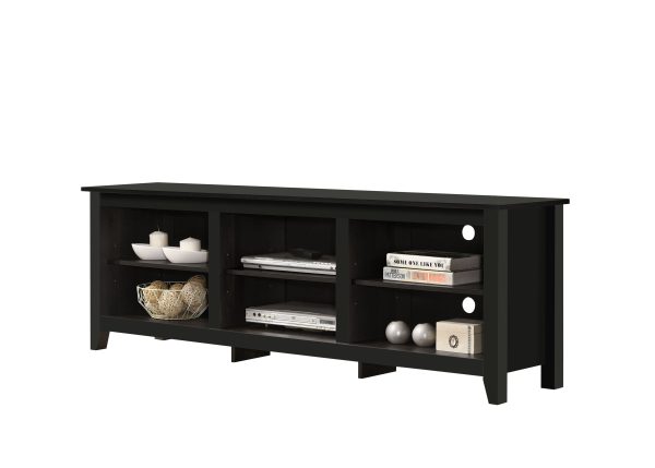 Benito - TV Stand With Open Shelves And Cable Management Online now