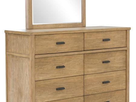 Tomtyn - Light Brown - Dresser And Mirror Online now