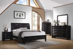 Briana - 8-Drawer Dresser With Mirror - Black Hot on Sale