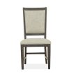 Westley Falls - Step Up Side Chair With Upholstered Seat & Back (Set of 2) - Dark Brown Online now