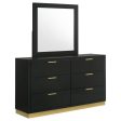 Caraway - 6-Drawer Bedroom Dresser With Mirror Online Hot Sale