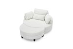 Corduroy Sofa With Two Throw Pillows And A Waist Pillow With An Extra Tray For Comfortable Seating In Small Apartment Bedrooms For Cheap