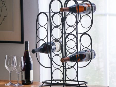 Wine Rack - Black Online