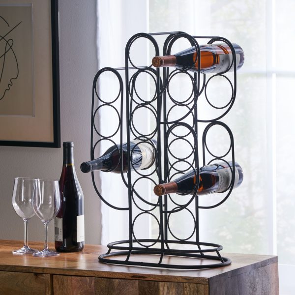 Wine Rack - Black Online