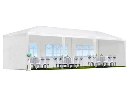 10X30  Wedding Party Canopy Tent Outdoor Gazebo With Removable Sidewalls Online Sale