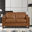 Bella - Top Grain Leather Loveseat on Sale