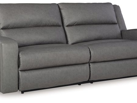 Brixworth - Slate - 2 Seat Reclining Sofa Discount