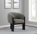 Valdez - Boucle Upholstered Barrel Back Accent Chair Hot on Sale