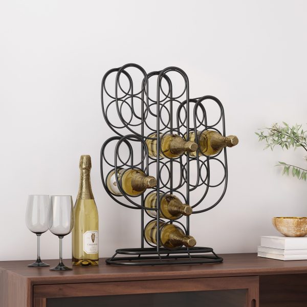 Wine Rack - Black Online