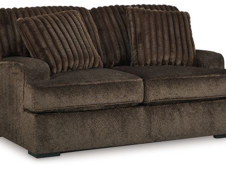 Aylesworth - Chocolate - Loveseat on Sale