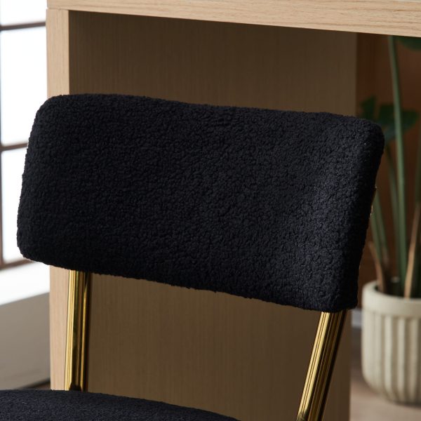 Modern Teddy Fabric Upholstered Bar Stools Online