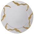 Dorinda - Round Kintsugi Style Wall Mirror - Gold Online Hot Sale