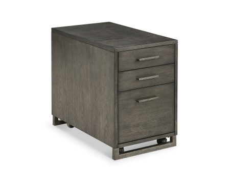 Fulton - Mobile File With Casters - Dark Gray Online Sale