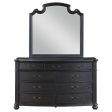 Celina - 9-Drawer Dresser With Mirror - Black Discount