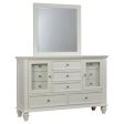 Sandy Beach - 11-drawer Dresser With Mirror Cheap