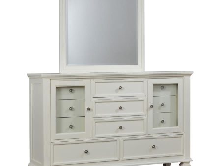 Sandy Beach - 11-drawer Dresser With Mirror Cheap