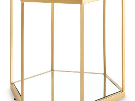 Veerwick - Gold Finish - Accent Cocktail Table on Sale