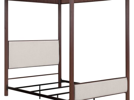 Zimmerleee - Metal Canopy Bed For Discount