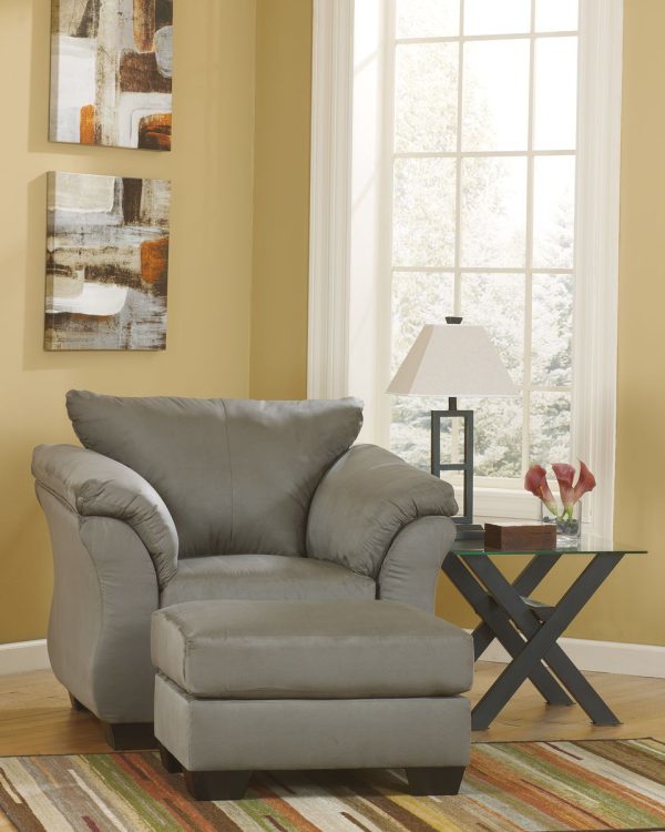 Darcy - Chair With Ottoman on Sale