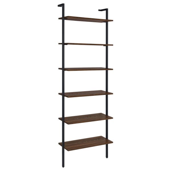 Owens - 3-Piece Wall Mounted Bookshelf Set - Walnut Hot on Sale