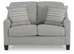 Adlai - Shadow - Loveseat Online