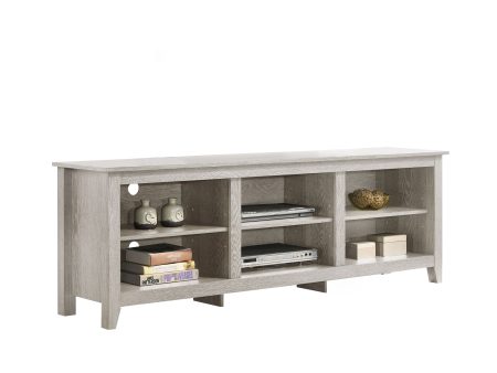 Benito - TV Stand With Open Shelves And Cable Management Online now